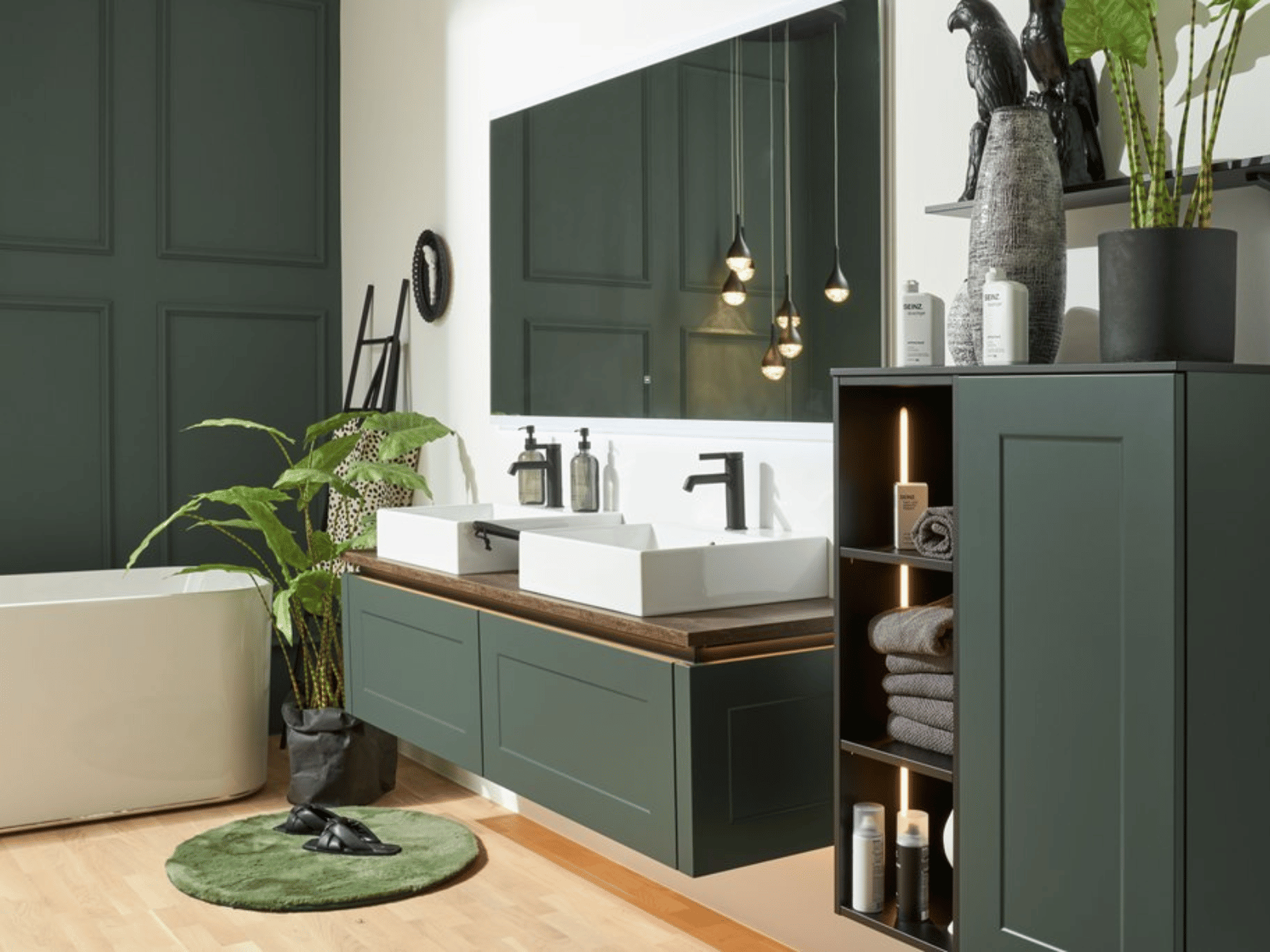 Ensure images of your projects have alt text like: "Luxury Crosswater Bathroom renovation in Gerrards Cross by Roman Haus